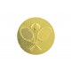 Žetoon tennis 25 mm kuldne AL25153